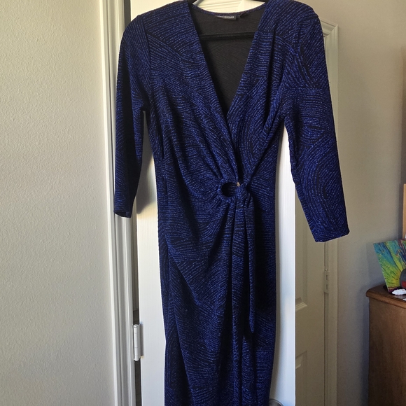 Nina Leonard Dresses & Skirts - Nina Leonard Navy Dress